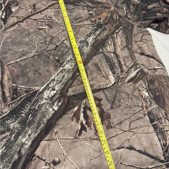 Huntworth Camouflage Women's Quarter-Zip Hoodie with Built-In Face Mask Size M - Picture 9 of 11